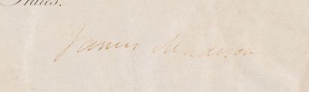 Lot #10 James Madison and James Monroe: Scarce Madison-Monroe military appointment - Image 2