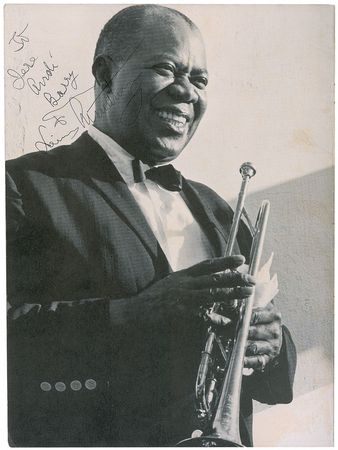 Lot #807 Louis Armstrong Program - Image 1