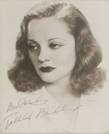Lot #1012 Tallulah Bankhead Signed Photograph - Image 2