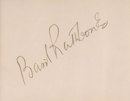 Lot #1085 Basil Rathbone - Image 2