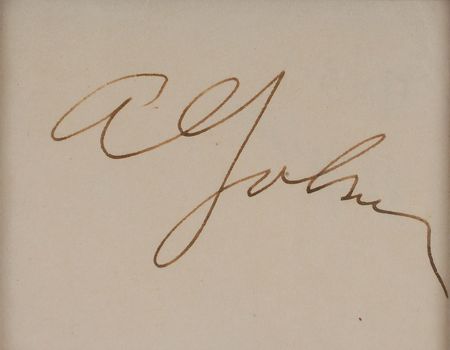 Lot #1052 Al Jolson Signature - Image 2