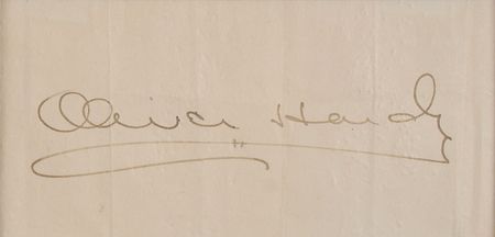 Lot #1061 Laurel and Hardy Typed Letter Signed and Signature - Image 3