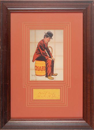 Lot #949 Charlie Chaplin Signature - Image 1