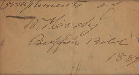 Lot #194 William F. ‘Buffalo Bill’ Cody Signature - Image 2