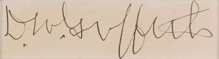 Lot #1044 D. W. Griffith Signature - Image 2