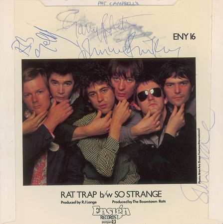 Lot #878 Boomtown Rats 45 RPM Record - Image 2