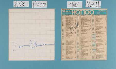 Lot #848 Pink Floyd: Gilmour and Waters Group Lot - Image 1