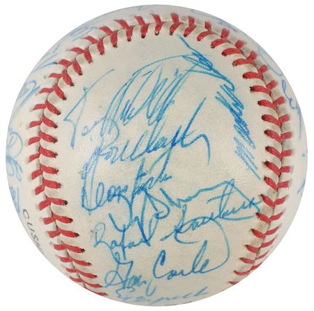 Lot #1147 NY Mets: 1986 Baseball - Image 4