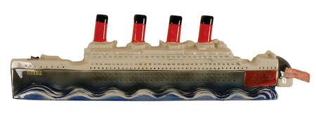Lot #297 Titanic O. B. R. Kentucky Whiskey Bottle - Image 1