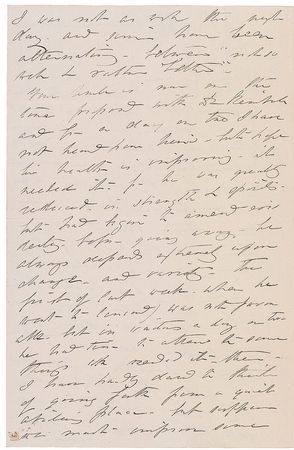 Lot #33 Jane Pierce Handwritten Letter Signed - Image 2