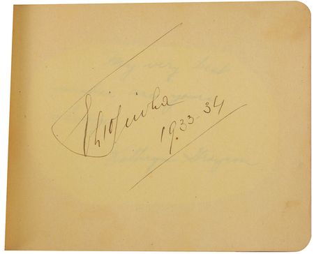 Lot #1034 Entertainers and Opera Singers Autograph Album - Image 4