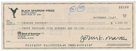 Lot #614 Charles Bukowski - Image 2