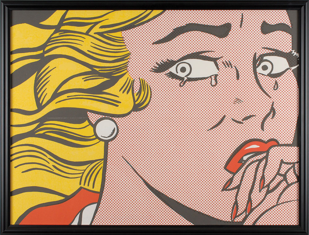 Roy Lichtenstein 'Crying Girl' Lithograph | RR Auction