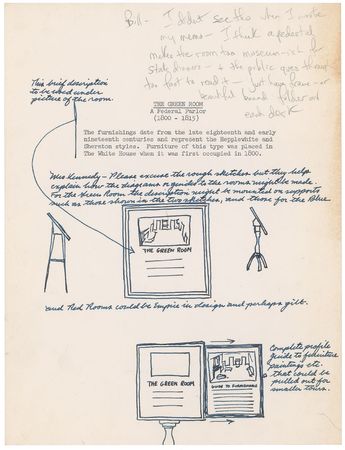 Lot #8005 Jacqueline Kennedy White House Restoration Archive - Image 14