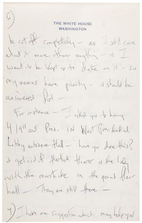 Lot #8005 Jacqueline Kennedy White House Restoration Archive - Image 30