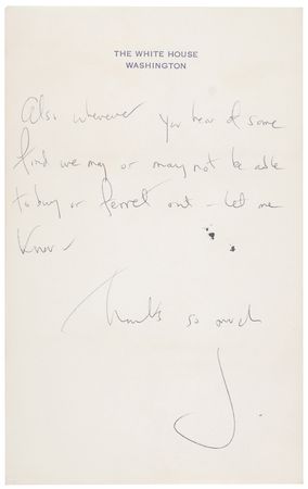 Lot #8005 Jacqueline Kennedy White House Restoration Archive - Image 36