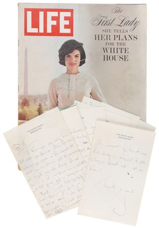 Lot #8005 Jacqueline Kennedy White House