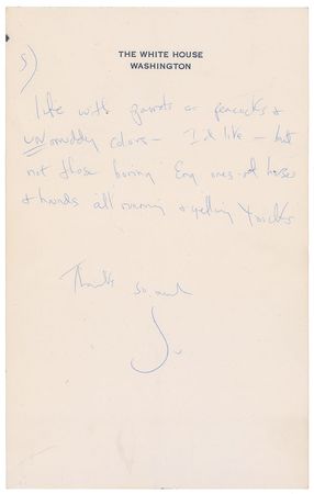 Lot #8005 Jacqueline Kennedy White House Restoration Archive - Image 6