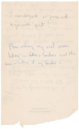 Lot #8005 Jacqueline Kennedy White House Restoration Archive - Image 9