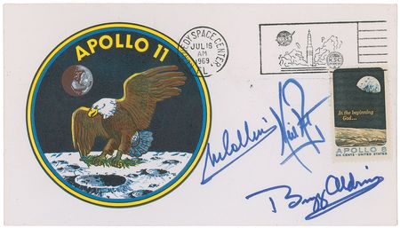 Lot #8059 Apollo 11 ‘Type 3’ Signed Insurance Cover - Image 2