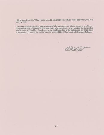 Lot #8022 The White House Plinth - Image 21