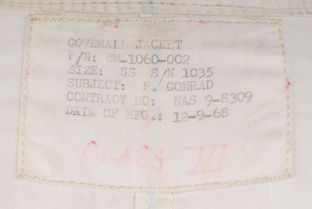 Lot #8063 Charles “Pete” Conrad Apollo 12 Training Suit - Image 4