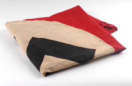 Lot #8043 General Patton-captured ‘Battle of the Bulge’ German Flag - Image 1