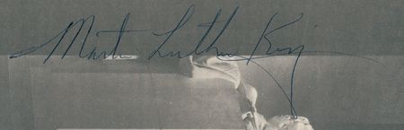 Lot #8052 Martin Luther King, Jr. Signed Brochure - Image 2