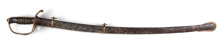 Lot #8036 Confederate Nashville Plow Works Officer?s Saber - Image 1
