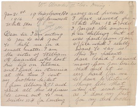 Lot #8056 Titanic Third-Class Passenger Purchase Receipt - Image 9