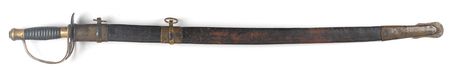 Lot #8038 Confederate Pickett?s Charge-used Sword - Image 2