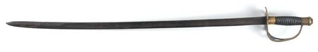 Lot #8038 Confederate Pickett?s Charge-used Sword - Image 3