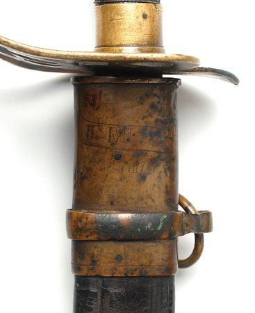 Lot #8038 Confederate Pickett?s Charge-used Sword - Image 6