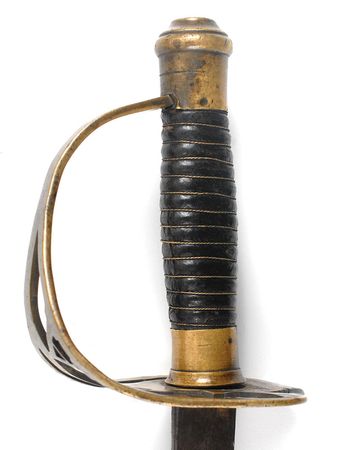 Lot #8038 Confederate Pickett?s Charge-used Sword - Image 7
