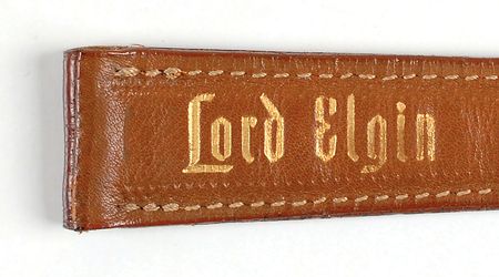 Lot #8013 John F. Kennedy’s Brown Leather Watch Band - Image 3