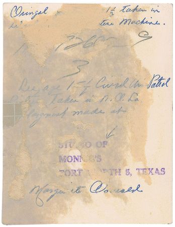 Lot #8093 Lee Harvey Oswald 1955 Civil Air Patrol Photograph - Image 2