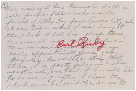 Lot #8099 Jack Ruby Handwritten Letter Mentioning His Pistol - Image 1