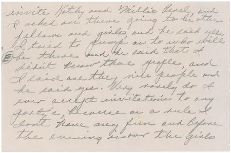 Lot #8099 Jack Ruby Handwritten Letter Mentioning His Pistol - Image 2
