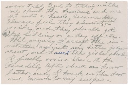 Lot #8099 Jack Ruby Handwritten Letter Mentioning His Pistol - Image 3