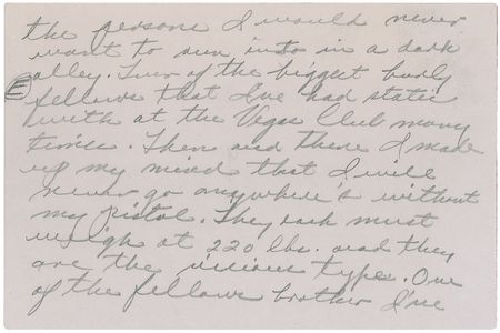 Lot #8099 Jack Ruby Handwritten Letter Mentioning His Pistol - Image 4