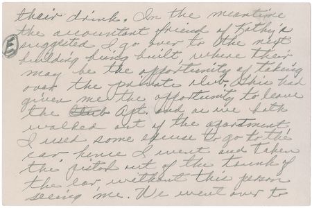 Lot #8099 Jack Ruby Handwritten Letter Mentioning His Pistol - Image 7