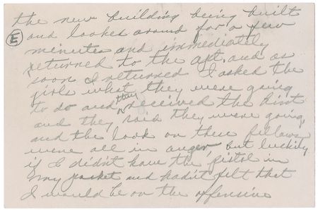 Lot #8099 Jack Ruby Handwritten Letter Mentioning His Pistol - Image 8