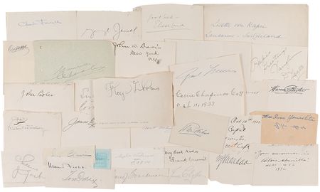 Lot #8103  Waterman Autograph Album - Image 9
