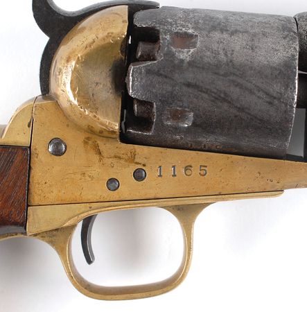 Lot #8034 Confederate Griswold Revolver - Image 3