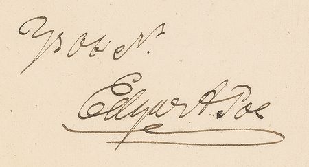 Lot #8076 Edgar Allan Poe Autograph Letter Signed - Image 2