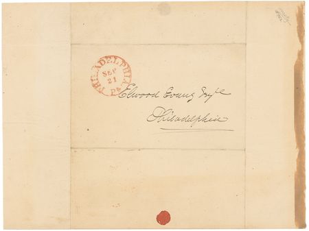 Lot #8076 Edgar Allan Poe Autograph Letter Signed - Image 3