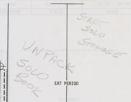 Lot #8058 Buzz Aldrin’s Apollo 11 Lunar Orbit- Flown Flight Plan Page - Image 3