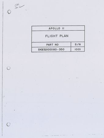 Lot #8058 Buzz Aldrin’s Apollo 11 Lunar Orbit- Flown Flight Plan Page - Image 6