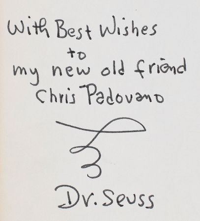 Lot #8106 Dr. Seuss ?Cat in the Hat? Hand-drawn Illustration and Signed Book - Image 3