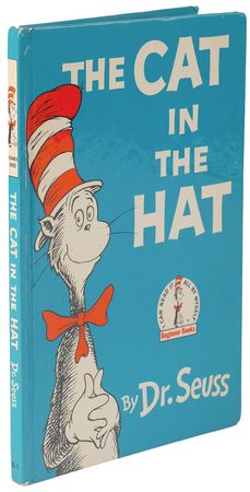 Lot #8106 Dr. Seuss ?Cat in the Hat? Hand-drawn Illustration and Signed Book - Image 4
